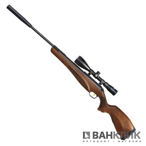 Пневматическая винтовка Diana mod. 340 N-TEC Luxus Prof. 4,5 мм + BULLSEYE 4x32