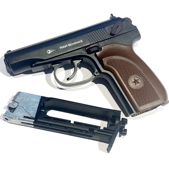 Пневматический пистолет Borner Makarov Blowback PM 49 , изображение 3
