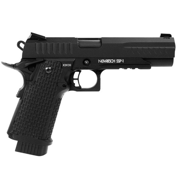 Страйкбольный пистолет Novritsch SSP1 CO2 Black (23721), изображение 2