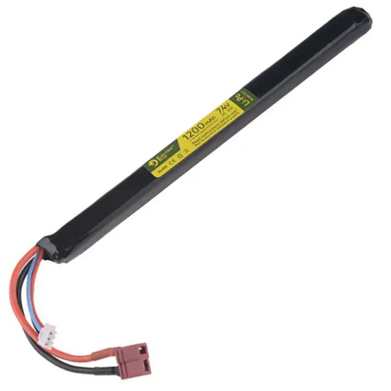 Аккумулятор Electro River LiPo 7.4 V 1200mAh 20/40C T-Connect (13281)