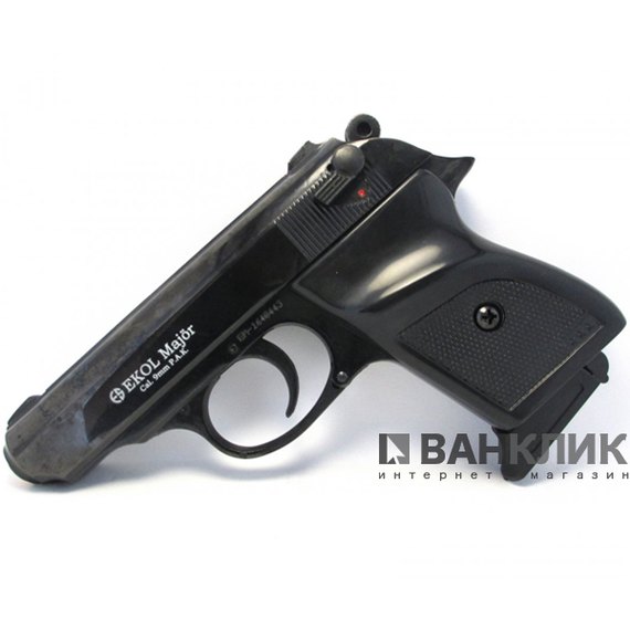 Сигнальный пистолет Ekol Major 9mm черный
