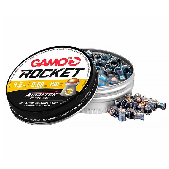 Свинцеві кулі Gamo Rocket Accutek 4.5 мм, 0.6 г, 150 шт/уп (80386)