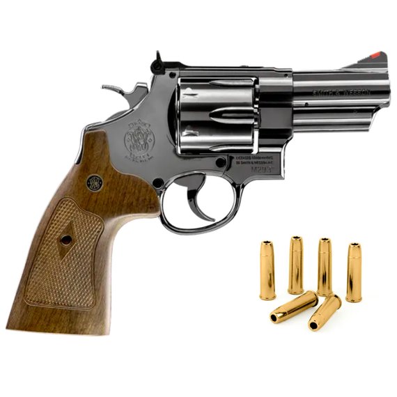 Пневматичний револьвер Umarex Smith&Wesson M29 3" кал. 4,5 мм (5.8383)