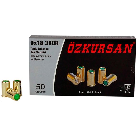 Патроны холостые револьверные Ozkursan 9 mm
