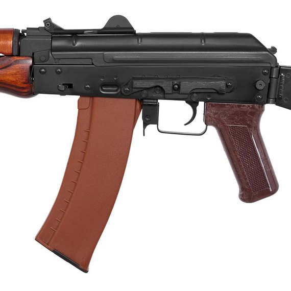 Страйкбольная штурмовая винтовка LCT АКС-74У Wood 6 мм (LCKS74UN AEG), изображение 4