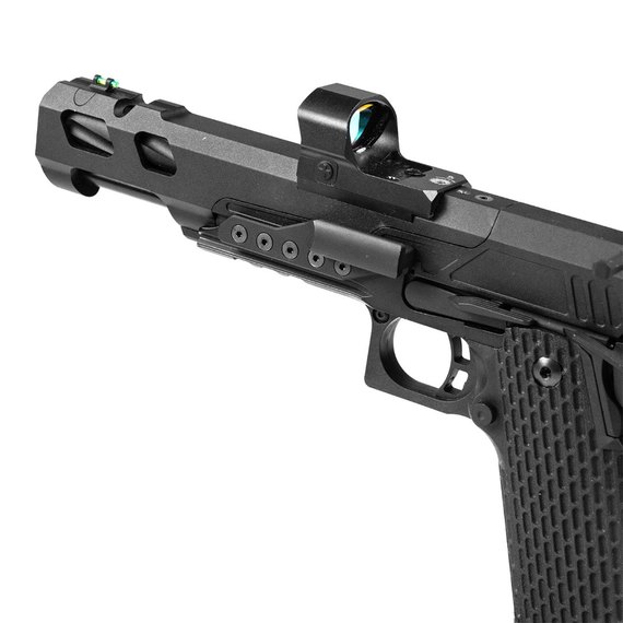 Страйкбольный пистолет Novritsch SSP5 Black Green Gas 6" (26739), изображение 15