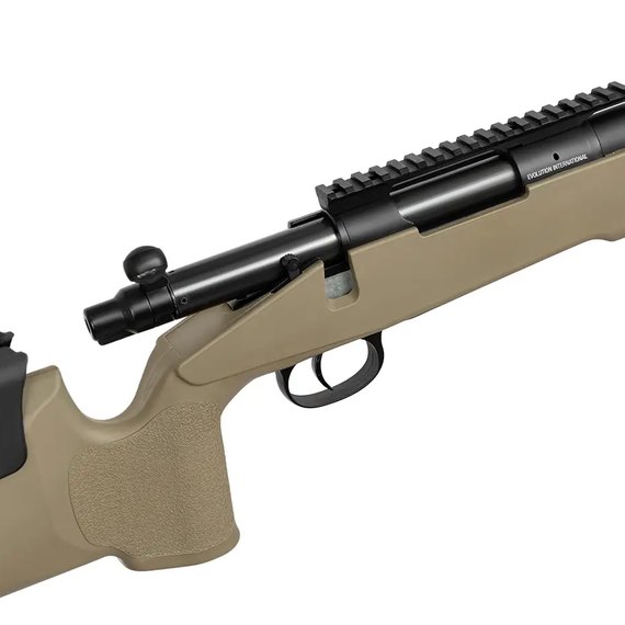 Страйкбольная винтовка Evolution M40 Spring 6 мм Tan (EC90SR-T), Цвет : Бежевый, изображение 5