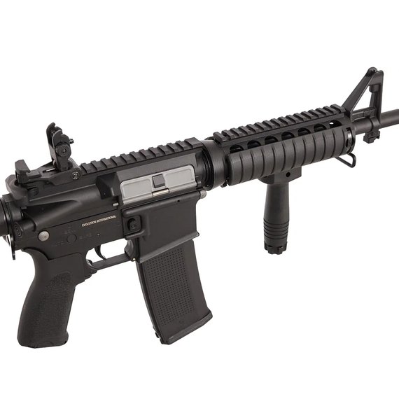 Страйкбольна гвинтівка Evolution Recon SOPMOD 14.5" Carbontech AEG 6 мм Black (SL-1004), зображення 5
