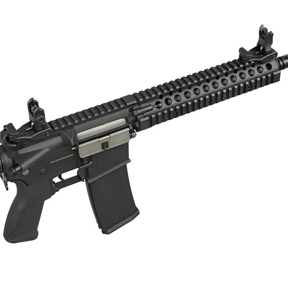 Страйкбольная винтовка Evolution Recon Superlite MK18 Mod 1 10.8" Carbontech AEG 6 мм Black (EC47AR), изображение 4
