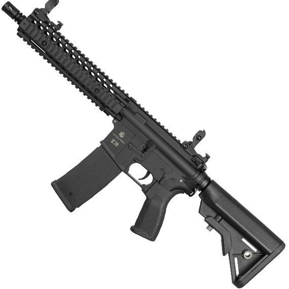 Страйкбольная винтовка Evolution Recon Superlite MK18 Mod 1 10.8" Carbontech AEG 6 мм Black (EC47AR), изображение 2