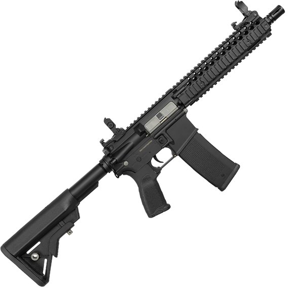 Страйкбольная винтовка Evolution Recon Superlite MK18 Mod 1 10.8" Carbontech AEG 6 мм Black (EC47AR), изображение 3