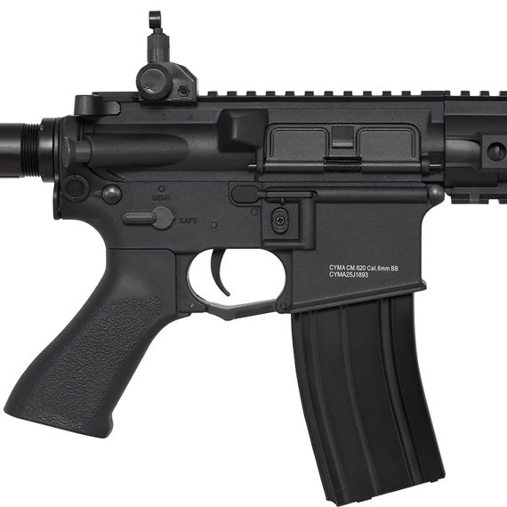 Страйкбольная винтовка Cyma AR15 Nylon AEG 6 мм MOSFET (CM.620), изображение 3