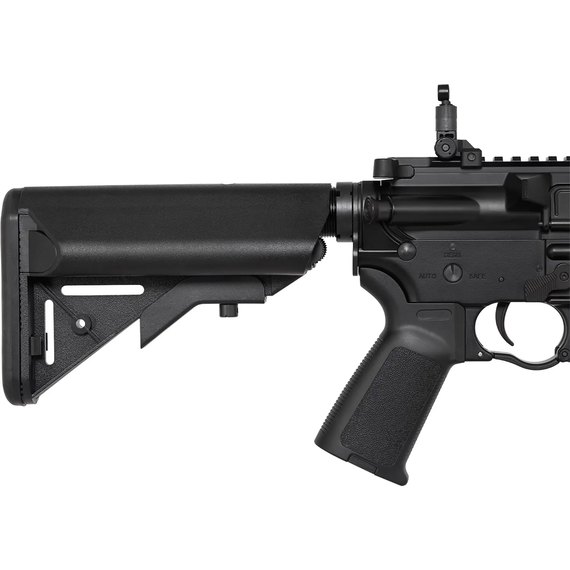 Страйкбольна гвинтівка Cyma M4 Keymod AEG 6 мм Aluminum (CM.068B BK), зображення 4