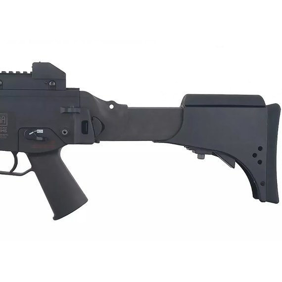 Страйкбольная штурмовая винтовка Specna Arms Sa-G12V Ebb Carbine Black (25051), изображение 5