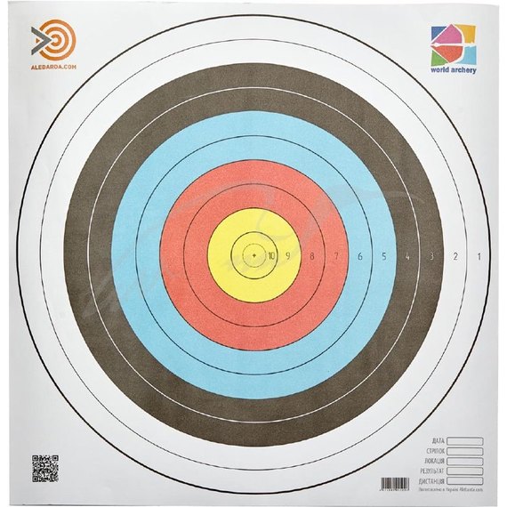 Мишень Алебарда для лука FITA 40 (509)