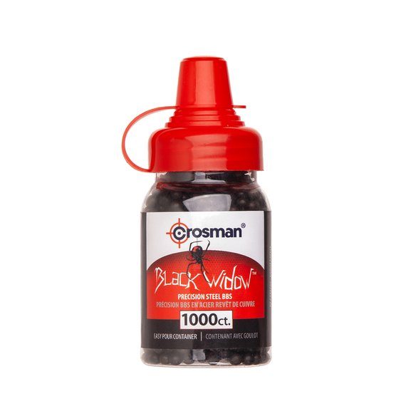 Шарики Crosman Black Widow 1000 Count CBW1K