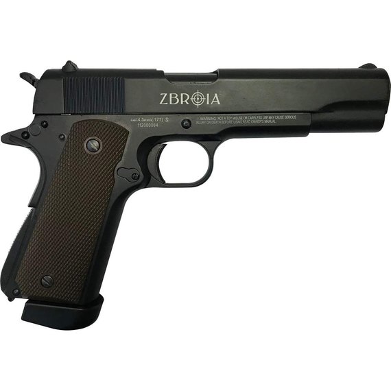 Пневматичний пістолет Zbroia "M-1911" Blowback, зображення 2