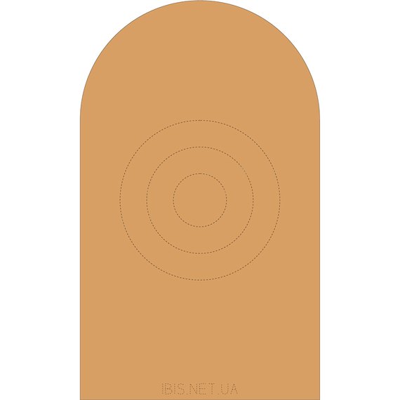 Мишень ИБИС NRA D1 (GSSF), картон (103.00.59)