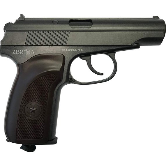 Пневматичний пістолет Zbroia "MAKAR" Blowback, зображення 2