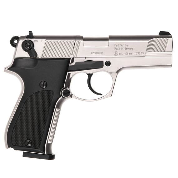Пневматический пистолет Umarex Walther CP88 nickel кал.4,5мм (416.00.03), изображение 2
