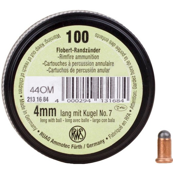 Патрон Флобера Dynamit Nobel long 4 mm, изображение 4