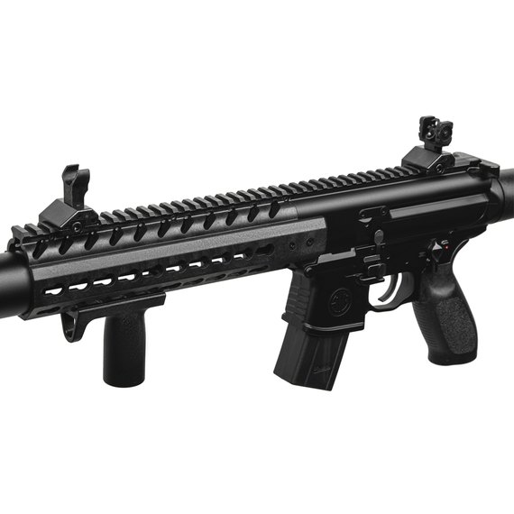 Пневматическая винтовка (воздушка) Sig Sauer MCX BLK с приц. Micro Red Dot, кал.177 (AIR-MCX-MRD-177-88G-30-BLK), изображение 6